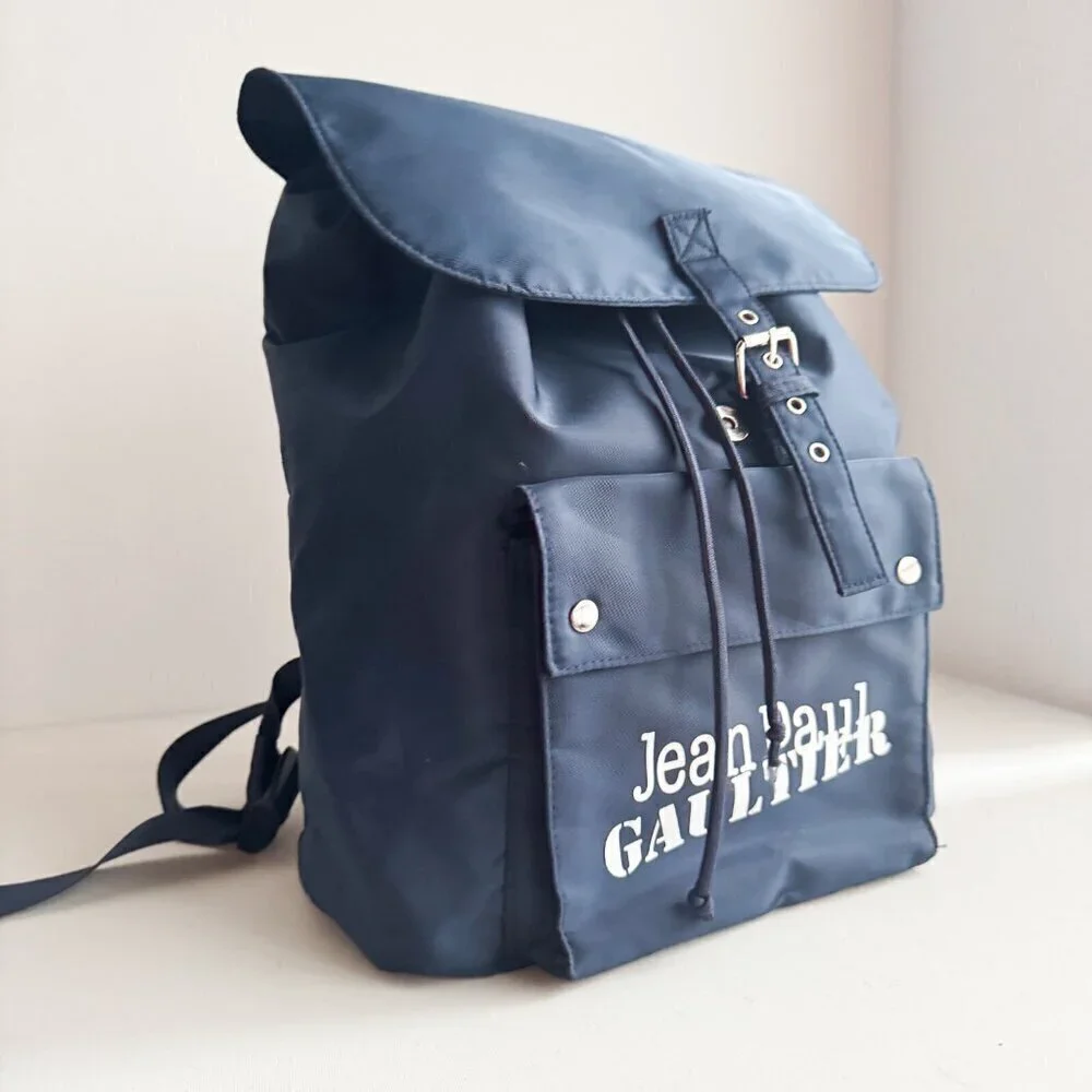 Jean Paul Gaultier Navy Blue Classic Backpack